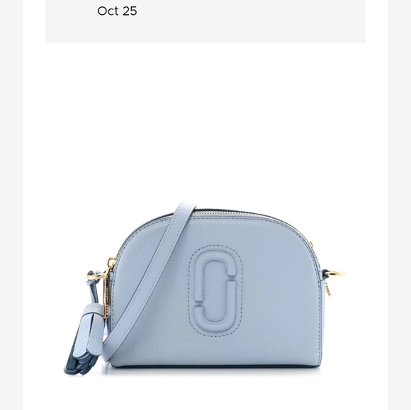 Marc Jacobs Handbags - BUY NOW-Marc Jacobs Sky Blue Crossbody Bag